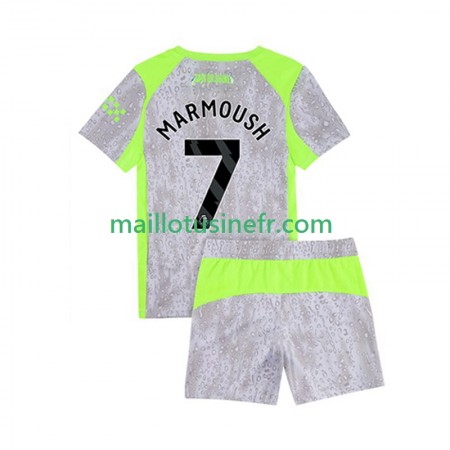 Maillot de Foot Manchester City Omar Marmoush 7 Troisième 2025-26 - Enfant